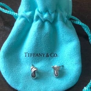 Tiffany&Co tear drop earrings